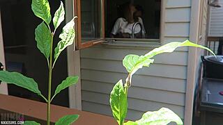 Nikki fucked from behind