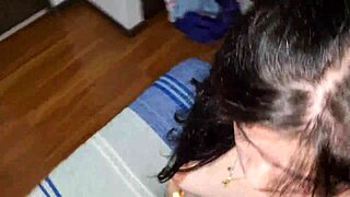 photographer convinces housewife to undress and fucks her in trailer