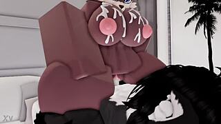 Fucking Really Hot A Furry Girl In Roblox