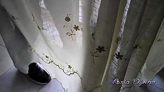 i sneak into her house and wait for the stranger to finish with asia divine