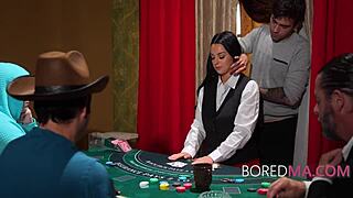 Wow, Payton Preslee As Devilish Casino Dealer Free Used In Mommy Arrangements!