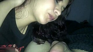 My stepsister insists on fucking me and fills my cock with her cum.