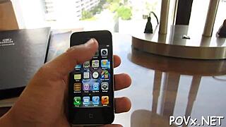 Horny Petite Chick Sucks Hard Dick for Joy