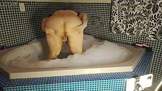 I love that anal creampie in the bathtub, but oops, I meant cowgirl riding!