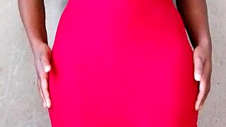 sexy hot african lady showing tits