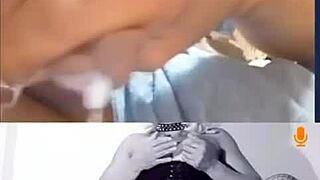 Detailed cum tribute to hot MILF Hotty Puttta with lots of cum on her body