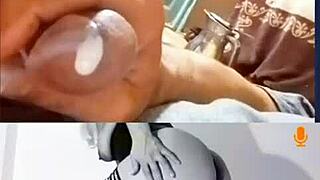 Detailed cum tribute to hot MILF Hotty Puttta with lots of cum on her body