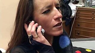 milf in bondage with dildo, feeling relaxed