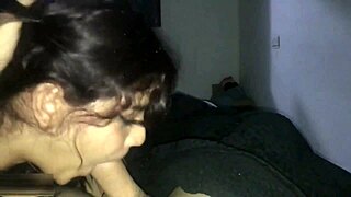 My stepsister insists on fucking me and fills my cock with her cum.