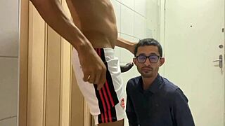 In the heat of the moment I ripped the passive guy's clothes and he left in underwear