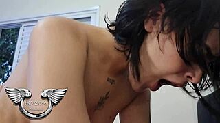 E-girl loses game gets consoled with dick in pussy