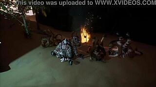 Wild Life Tali Kenda And Lazra Lesbian Orgy