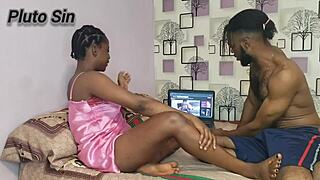Catch Step Sister Watching Xxx Videos On Laptop Leads To Action