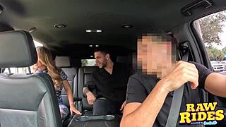 Pawg Aussie Milf Gets Fucked And Squirts Orgasm In Back Seat During Ride Share