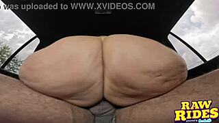 Pawg Aussie Milf Gets Fucked And Squirts Orgasm In Back Seat During Ride Share