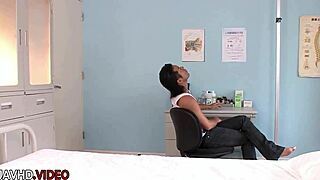 Nozomi Nishiyama's Jav Steamy Session Starts with Double Blowjob Then Intense Fuck!