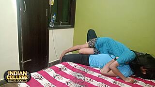 Juicy 18 Year Old Skinny Desi Girlfriend Fucked By Indian Hunk