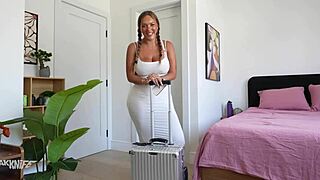 Step-Sis Alanna Pow Goes To Bed Naked And Ready