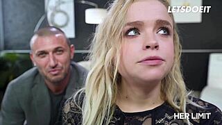 Cute Blondie Alexa Flexy Takes Huge Italian Cock