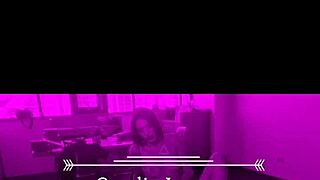 Elegant Brunette Wears Lingerie For You In Classy Scene