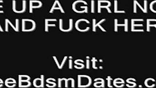 Red's Punished Ass Suffers Harsh Whipping In Bondage