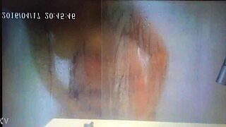 german wife cums in hidden shower cam
