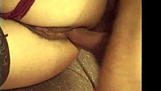 Jeannette La Douce opens her ass wide for gaping anal!