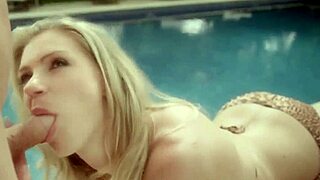 happy blowjob time from best babe with cumshot and facial, but is it passionate?