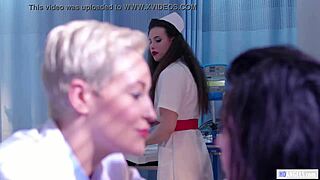 Lesbian Nurses And Doctors Roleplay In Strange Hospital With Patients