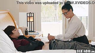 Horny asian milf teacher dana vespoli surprises with pussy fucking