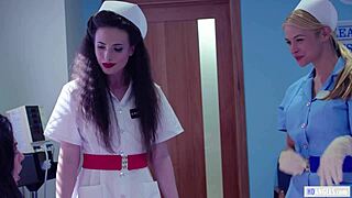 Lesbian Nurses And Doctors Roleplay In Strange Hospital With Patients