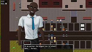 Black Paradise Netorare RPG Game Official Trailer Featuring Big Cock Interracial Cuckold Cheating with Girlfriend