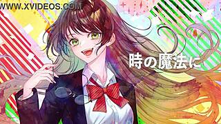 Tsuina-chan performs christmas dive in musical ft