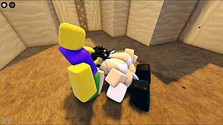zaki gets beaten badly in roblox game mode
