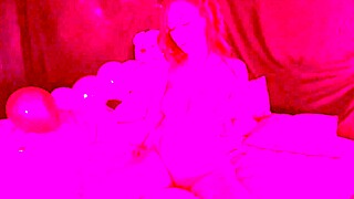 artemisia love says, 'watch my big tits and pussy play while smoking naked on the bed'