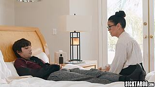 Horny asian milf teacher dana vespoli surprises with pussy fucking