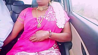 Intense car sex with indian housewife and boyfriend