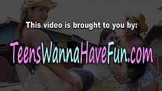 Can Hot Teen Sluts Handle This Intense Pounding?