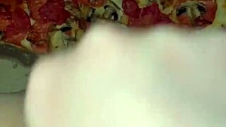 snoewwhite's kinky food fetish masturbation in los angeles