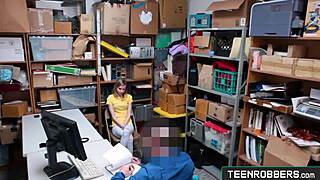 Teen Robbers Com Catarina Petrov Shoplifter Gets Pussy Eaten Out