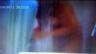 german wife cums in hidden shower cam