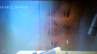 german wife cums in hidden shower cam