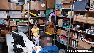 Teen Robbers Com Catarina Petrov Shoplifter Gets Pussy Eaten Out