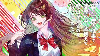 Tsuina-chan performs christmas dive in musical ft