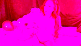 artemisia love says, 'watch my big tits and pussy play while smoking naked on the bed'