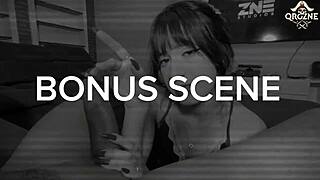 brazilian teen's first anal gape and creampie with waifus juice