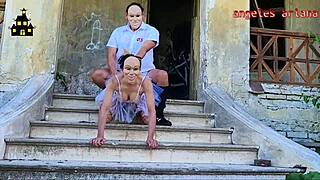 Trailer for halloween sex in haunted house with bodybuilder bride