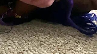 Submissive girl moans black lives matter while black cock breaks her