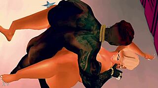 big booty milf fucks her sons friend with big black cock