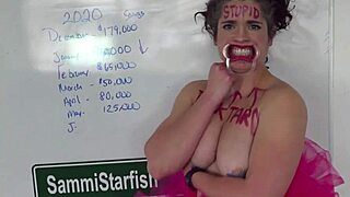 Remote controlled milf endures humiliation